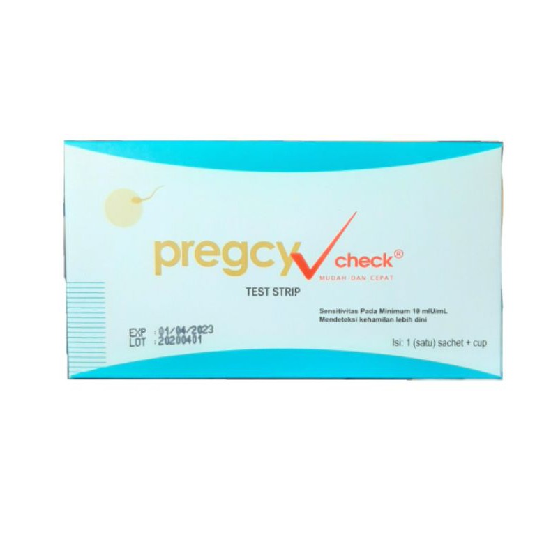 alat tes kehamilan /tes hamil /tespack / Merk PREGCY / PREGCY