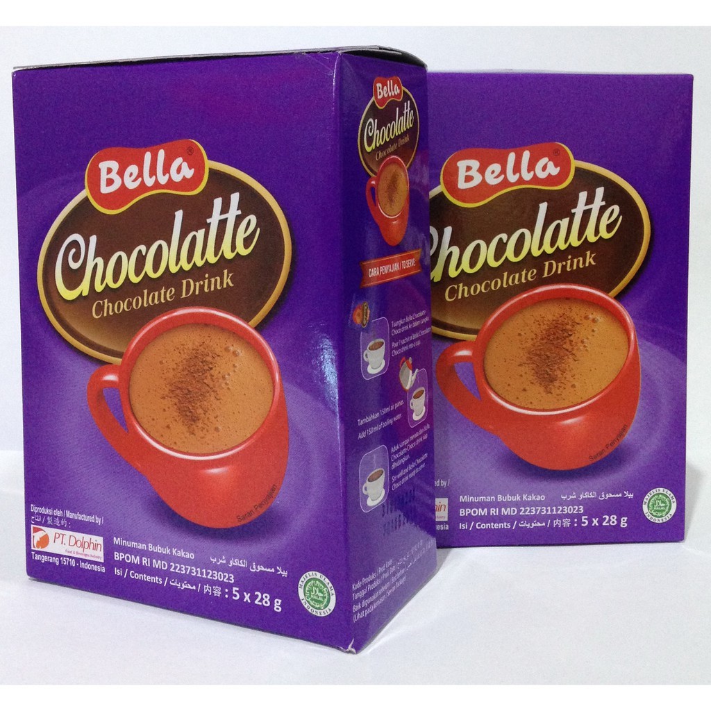 

BELLA CHOCOLATE DRINK BOX 28GR 5'S