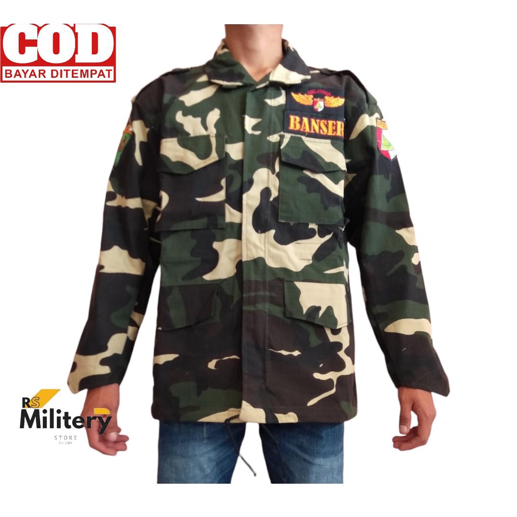 JAKET BANSER BB NATO - JAKET BANSER US GRATIS BET - BANSER - NATO - US