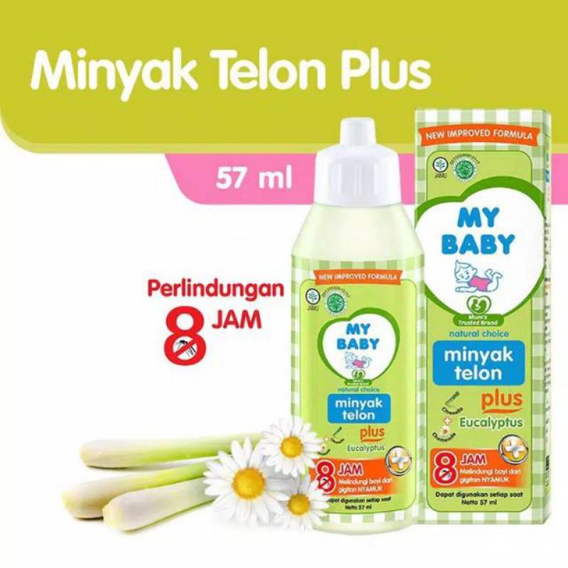 MY BABY MINYAK TELON PLUS 60 ML/ MINYAK TELON MY BABY 60 ML