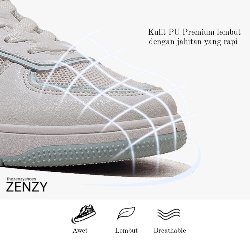 Zenzy Premium Morrie Korea Designed - Sepatu Casual Comfy-4