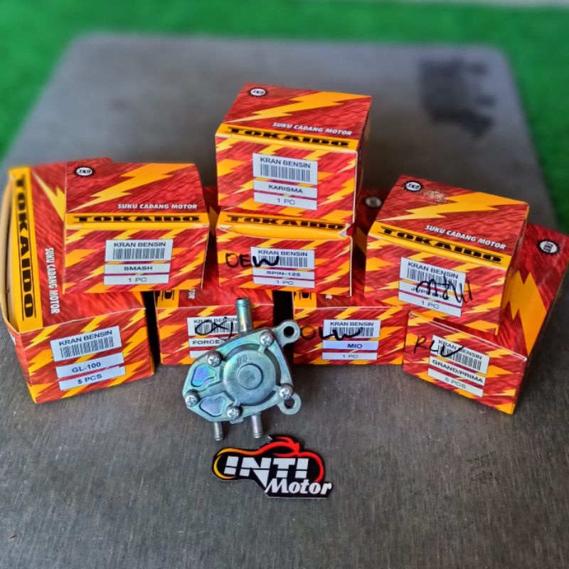 Kran Bensin Semua Motor Merk Tokaido Keran Bensin RC 100 Megapro New Mono JupiterZ Grand Gn5 Spin125