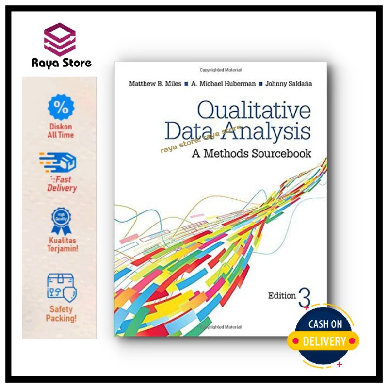 Jual Qualitative Data Analysis: A Methods Sourcebook By Mathew B. Miles ...