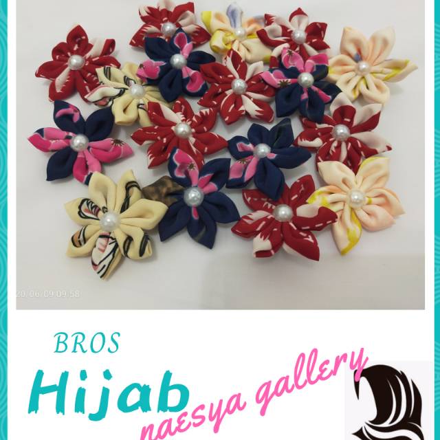 Jual Bros Jilbab Kain Perca Shopee Indonesia