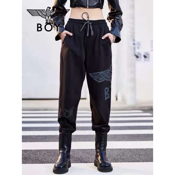 BOY85 CELANA JOGGER BOY LONDON PRIA WANITA ASIA EROPA REFLEKTIF RAINBOW WINGS