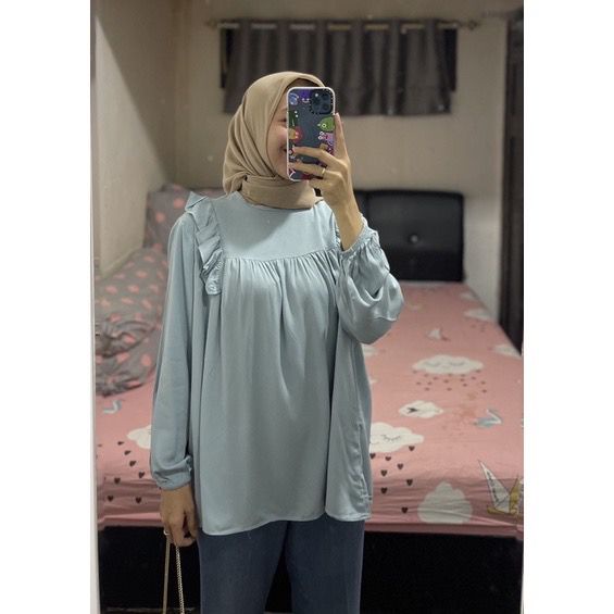 VOSEA BLOUSE PREMIUM BAHAN RAYON