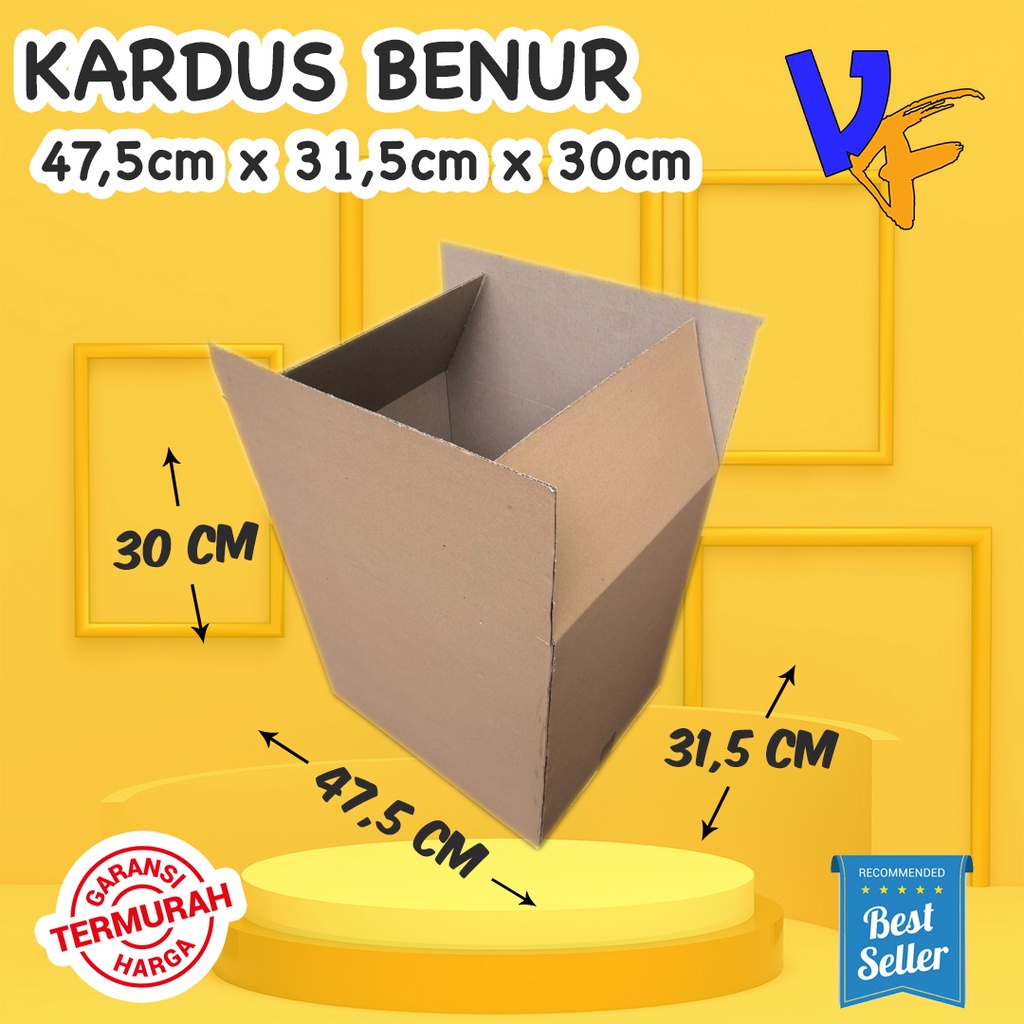 

KARDUS / KARTON / KOTAK / BOX / DUS PACKING / PARCEL uk BENUR 47,5x31,5x30cm