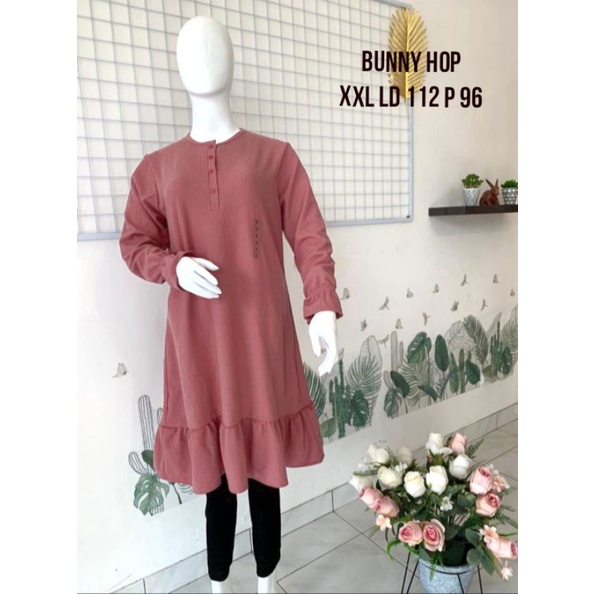 Tunik Dress Panjang Phenomenal Bunny Hop