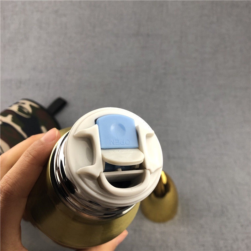 termos stainless model peluru unik dan lucu bullet model vacum lock sd-1025-5