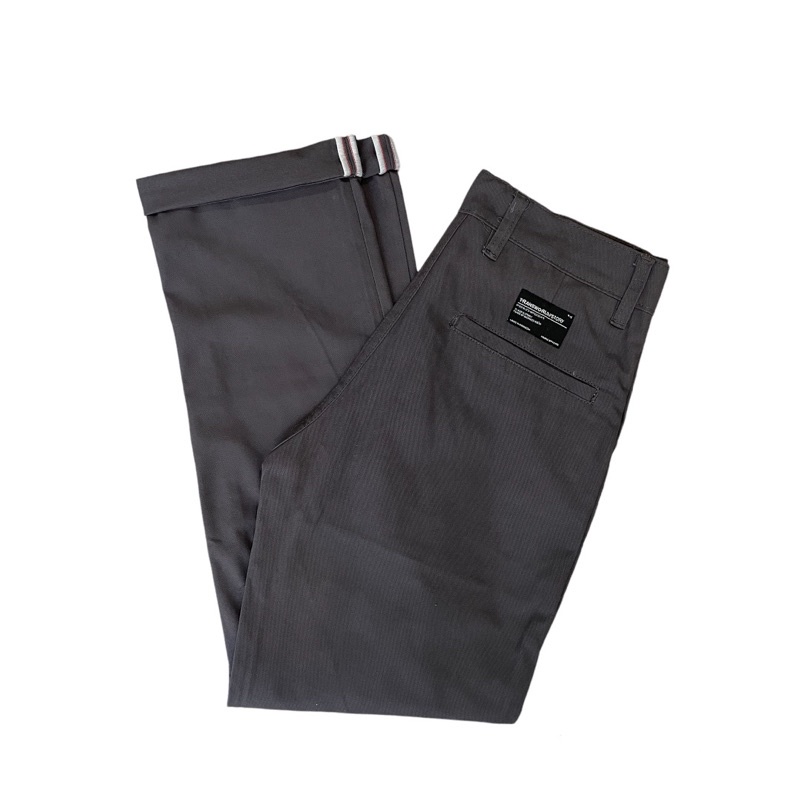 Transworld Celana Panjang Chino Selvedge Legular Fit Grey