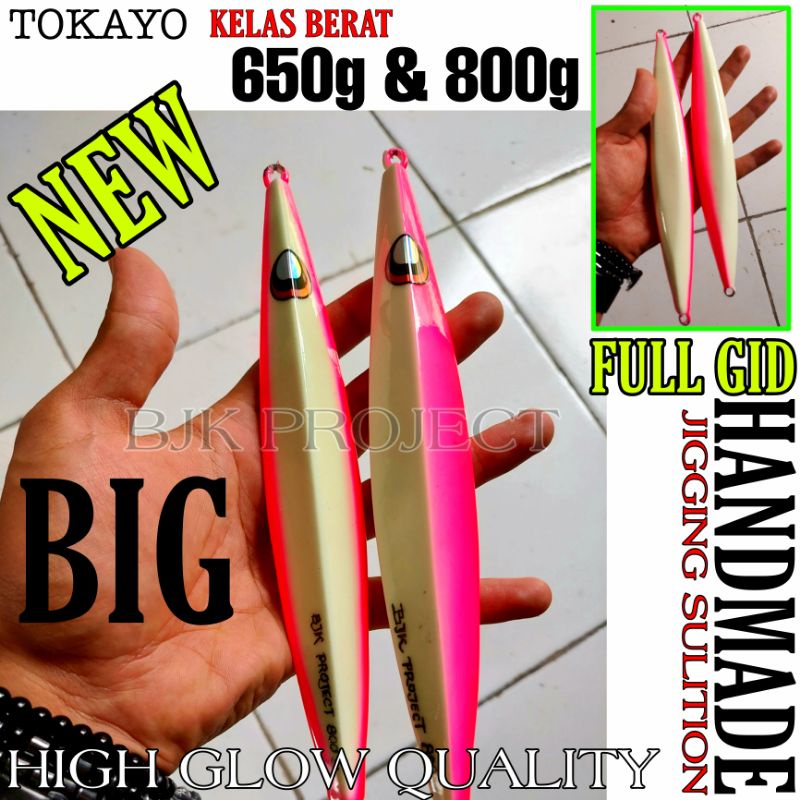 METAL JIG SITENKIBA III/TOKAYO 650,800g FULL GID BJK