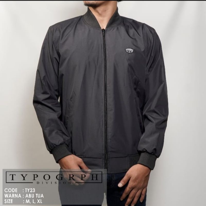 Jaket Typogrph & Monkl Blank Sleting TY23