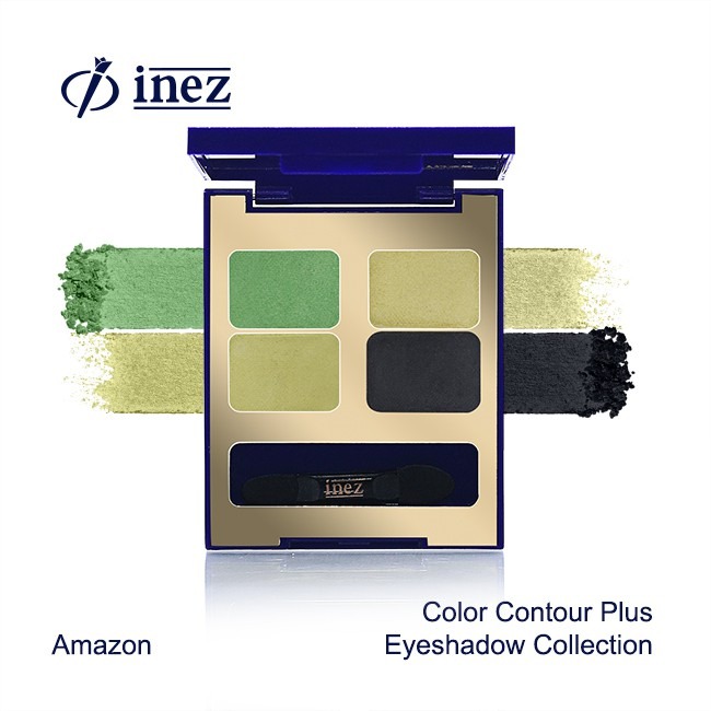 Inez Eye Shadow Collection Eyeshadow Pallete 4 Warna