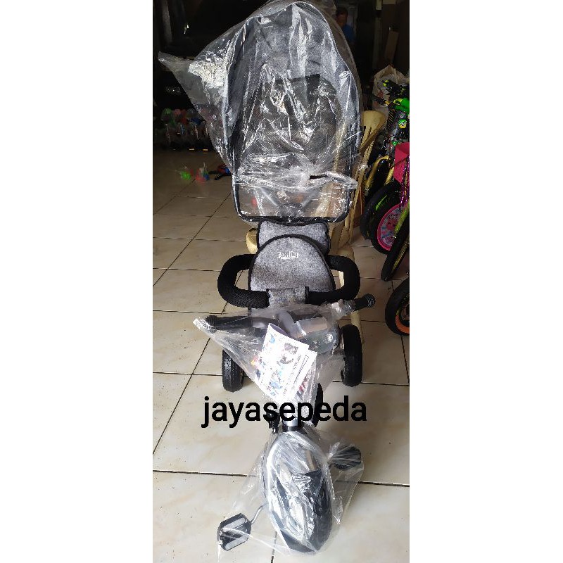 sepeda roda tiga stroller family