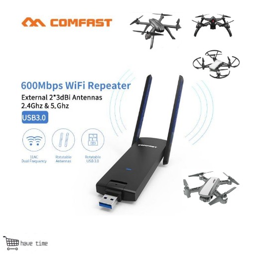 Mjx Bugs Series Hubsan Dji Tello USB Wifi Repeater Comfast Dual Band
