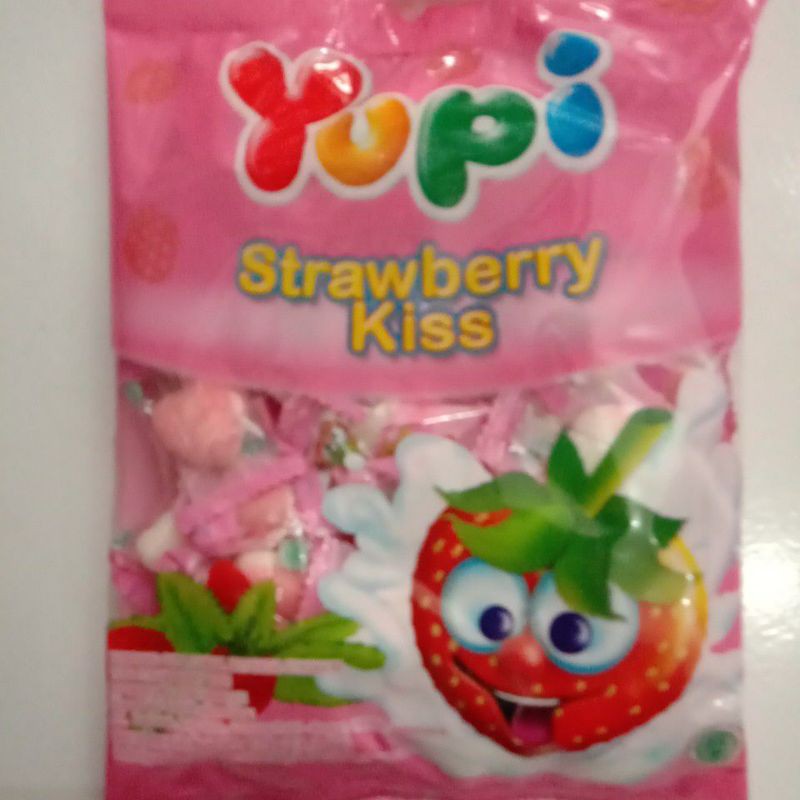 

Yupi sak/Yupi strawberry kiss/Yupi love isi 50pcs