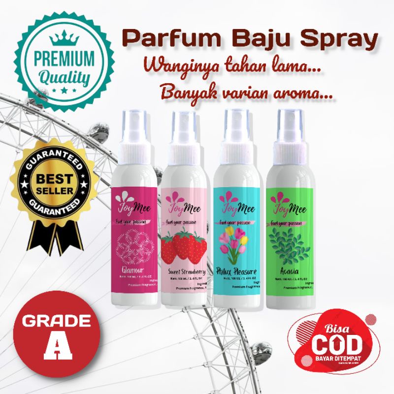 PROMO PARFUME BAJU LAUNDRY 100 ML WANGI AWET TAHAN LAMA