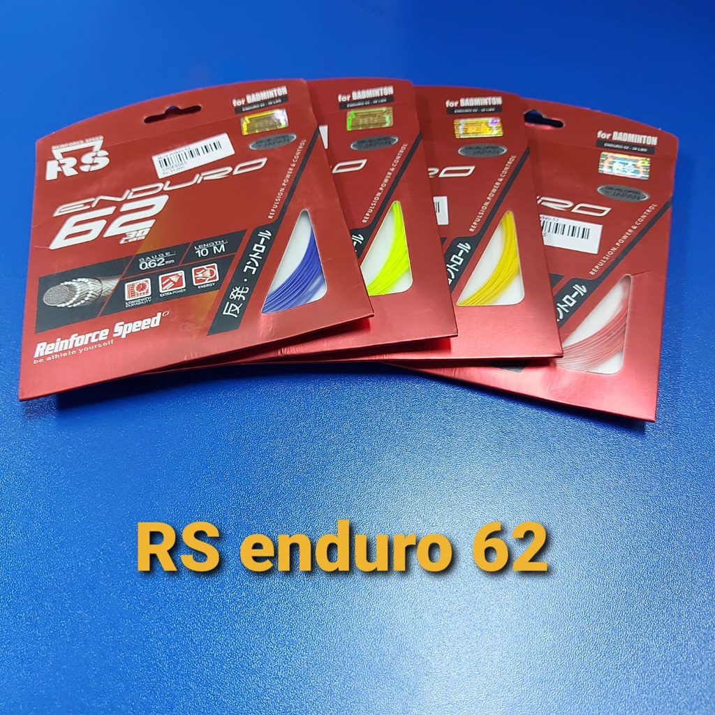 Senar badminton/bulu tangkis RS enduro 62