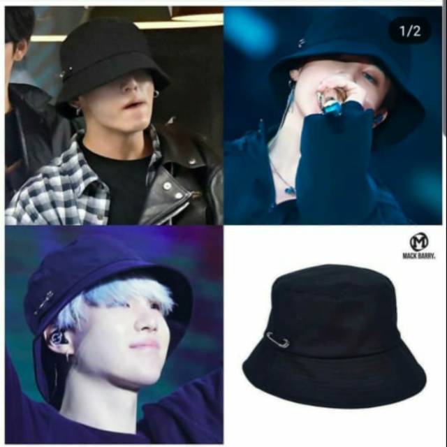 bts suga bucket hat