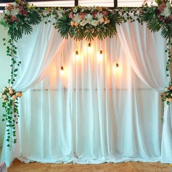 sewa dekorasi backdrop murah untuk lamaran/pernikahan (JAKARTA ONLY) Termurah