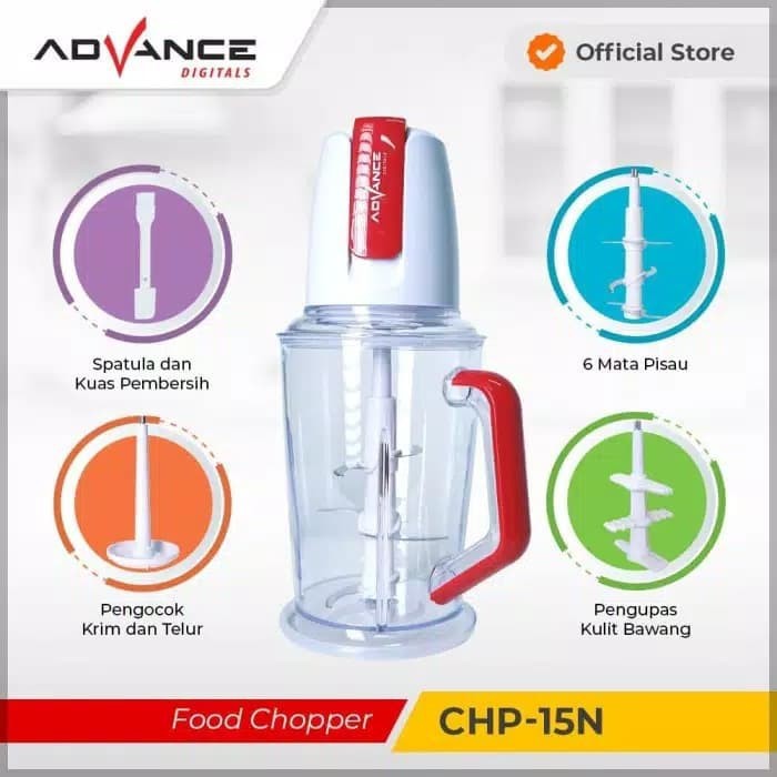 ADVANCE CHP 15N - Food Chopper 1,5 Liter