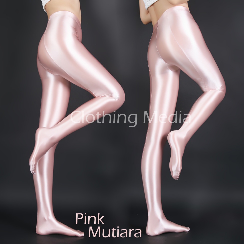 Pantyhose Premium High-Glossy Warna Satin Halus Stocking Shiny Mengkilap