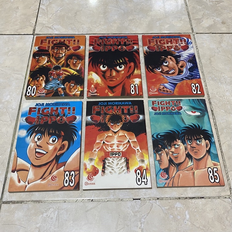 Komik Fight Ippo (Vol. 80-85) - Cabutan