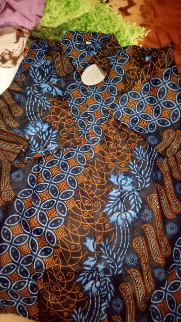 Kemeja Batik Pria Motif Asmat