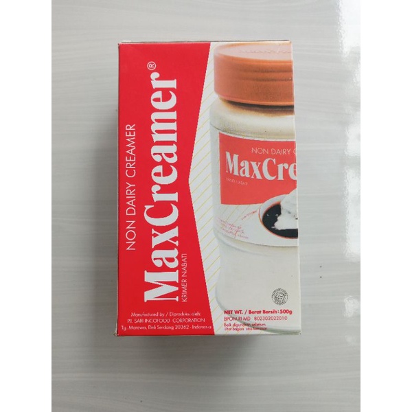 

Max creamer krimer nabati non dairy creamer 500g