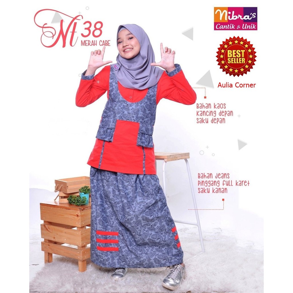 940 Model Baju Anak Perempuan Terbaru Muslim HD Terbaik