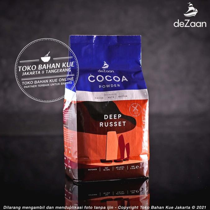 

DeZaan - Pure Cocoa Powder Deep Russet 1kg Coklat Bubuk Cokelat Murni