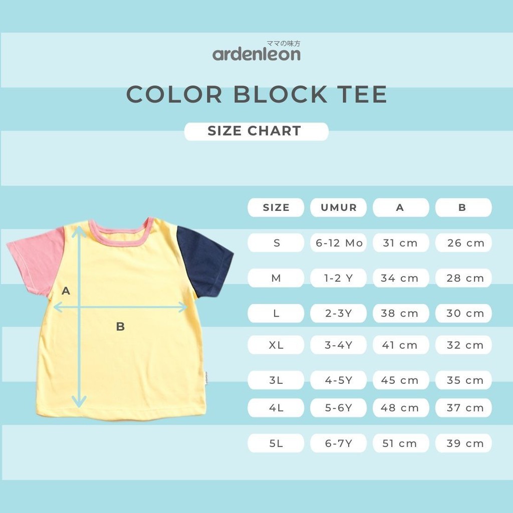 Ardenleon Color Block Tee / Kaos Anak #2