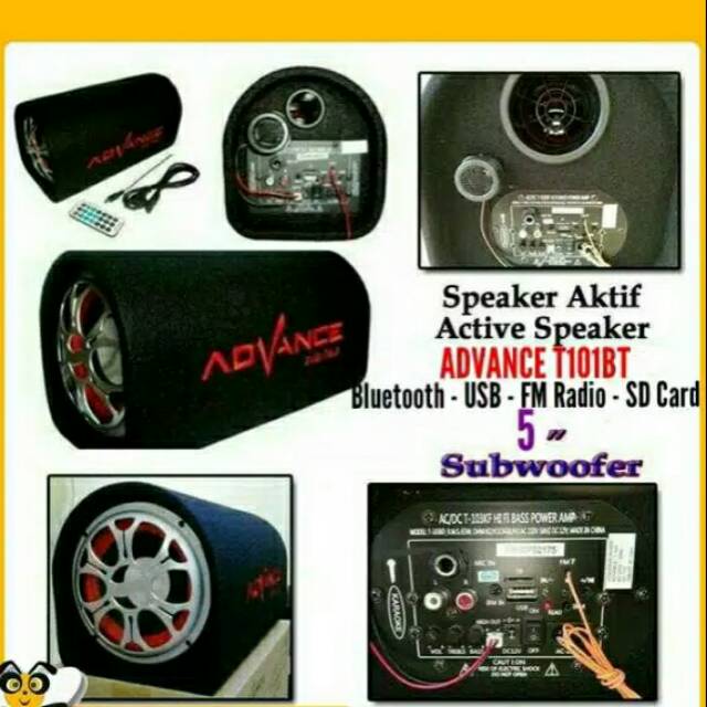 Speaker bluetooth Advance full bass