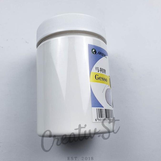 

TERBARUU!! Maries Gesso White / Black 500 ml TERBARU