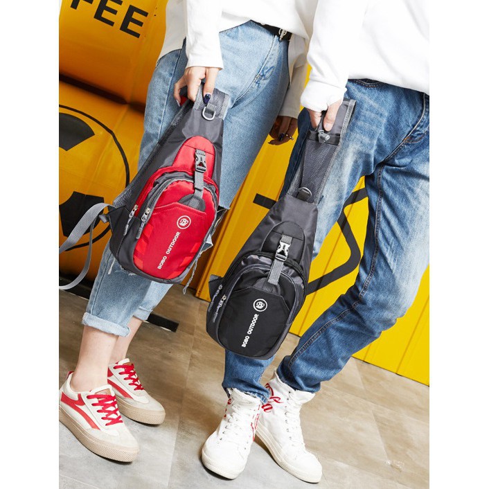 SB69 Women Men Sling Bag /  Tas Pria Wanita Bobo Outdoor Selempang / murah / terlaris