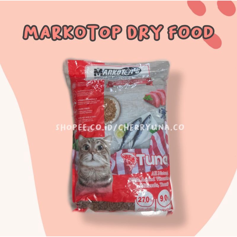 Markotops Tuna With Salmon 1Kg Repack For Kitten/Adults