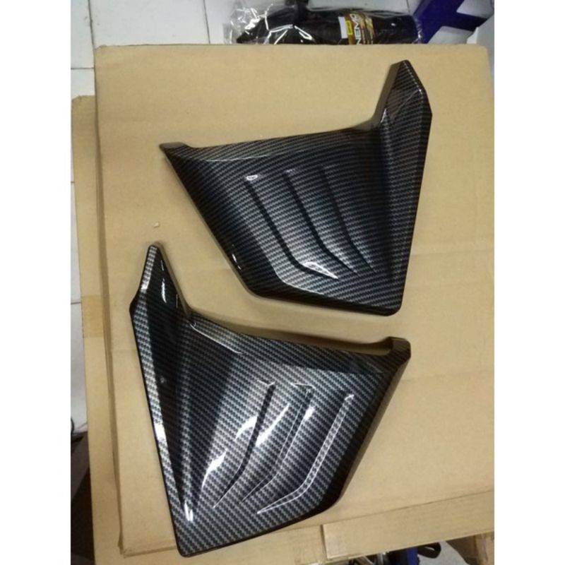 Cover Tutup Body Samping Vario 160 Carbon Nemo Original