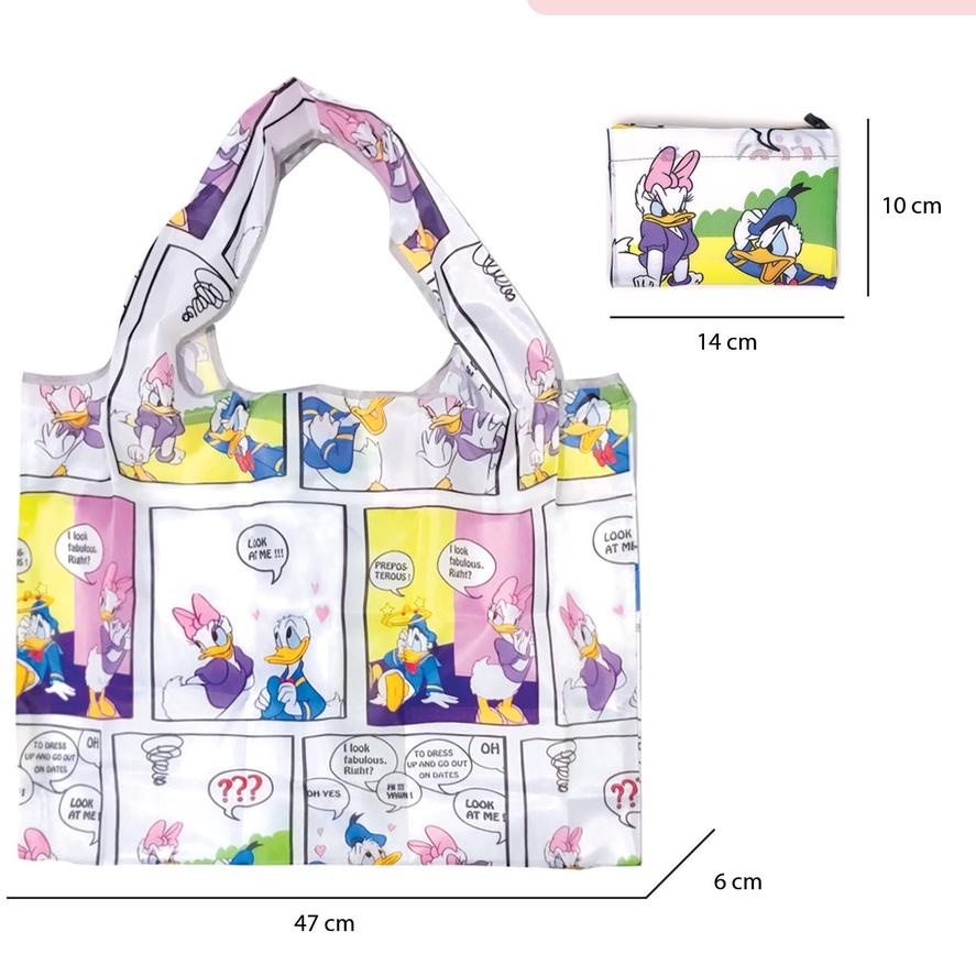 ♔ Tas Belanja Lipat / Tas Belanja Lipat Besar / Shopping Bag Lipat / Tas Lipat / Eco Bag - Character