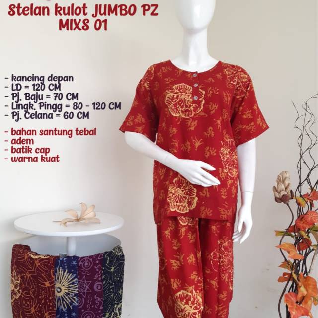 Setelan kulot jumbo