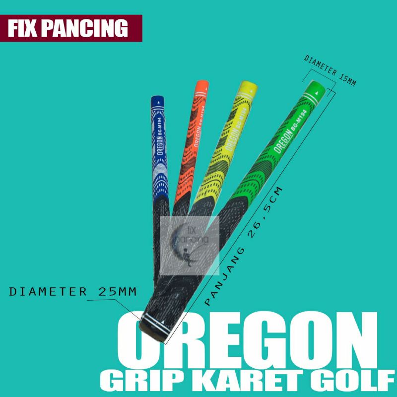 COD Grip Gagang Karet Joran stik Golf Oregon Custom Joran
