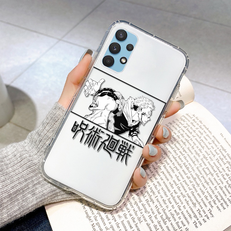 JUJUTSU KAISEN Soft Phone Case For Samsung S10 Plus S20 S20 FE S20 S21 S30 Plus S20 S21 S30 Ultra Clear TPU Anti-fall Cosing