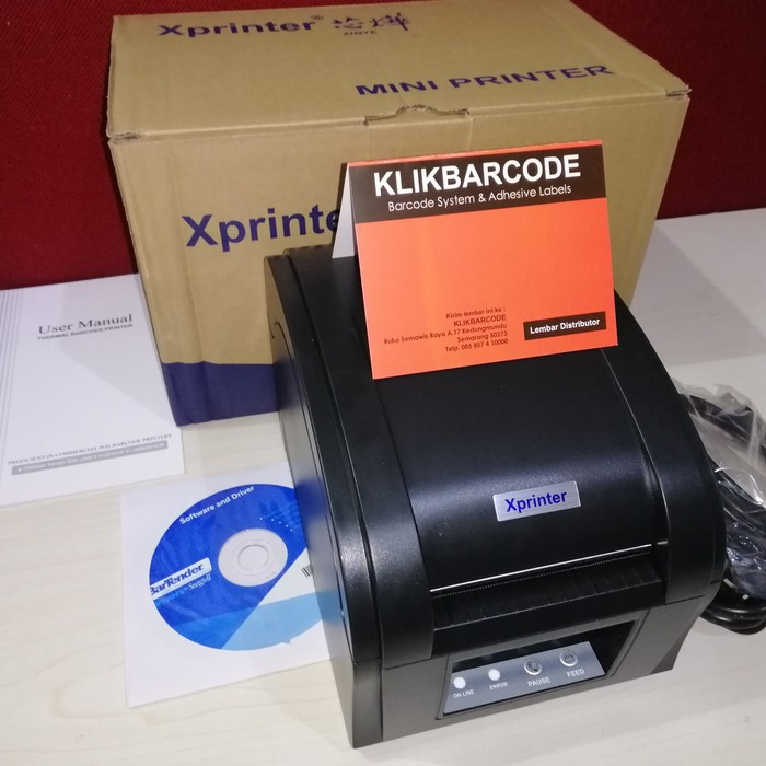 Jual KASIR Xprinter Thermal Barcode Printer - XP-360B - Printer Barcode ...