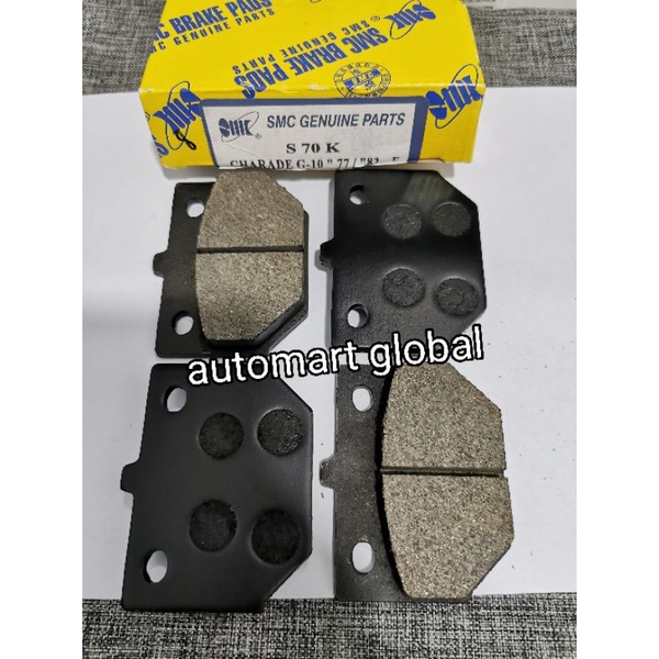 brake pad kampas rem depan charade G10 set 4pc