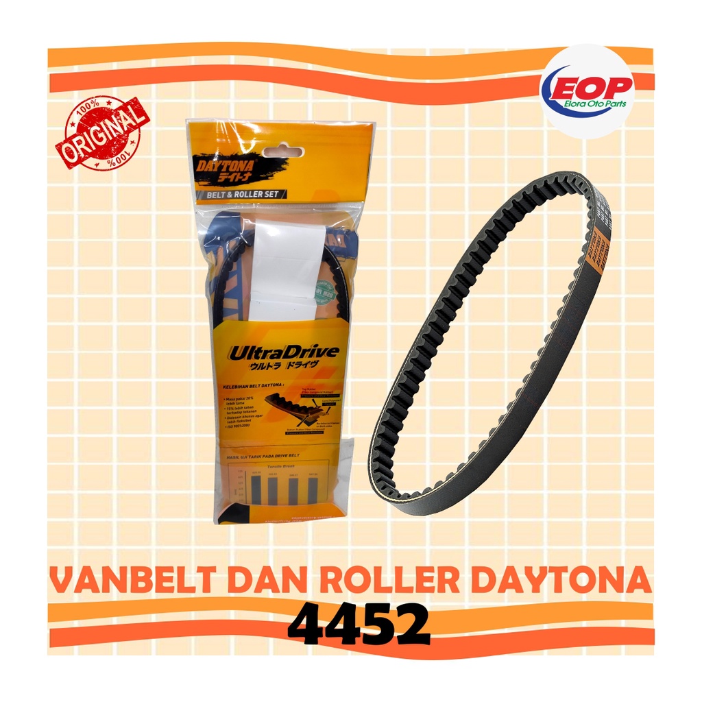 Daytona Vanbelt+Roller Mio Sporty, Soul, Fino 4452 Original