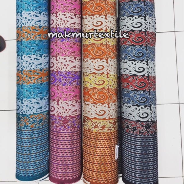 Kain batik sutra dobby #4 / batik dobby / batik pola