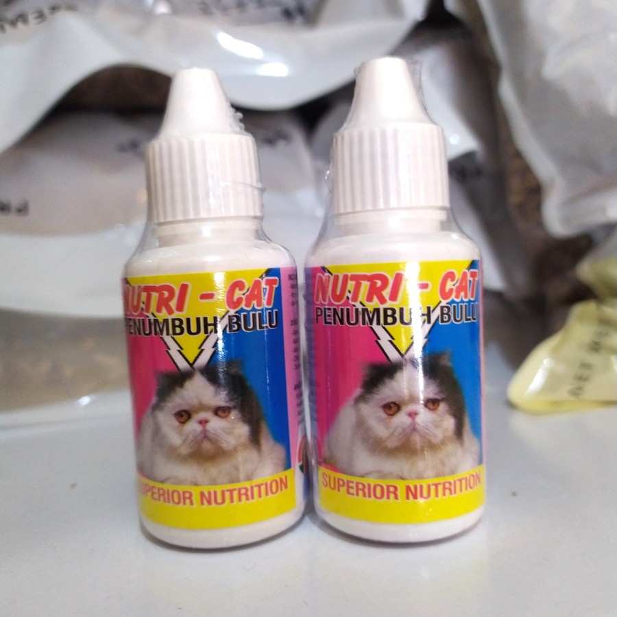 Nutri Cat Drop 30ml Vitamin Penumbuh Bulu Kucing Cat Kitten 30 ml