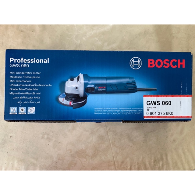 Mesin grinda 4” GWS 060 Bosch