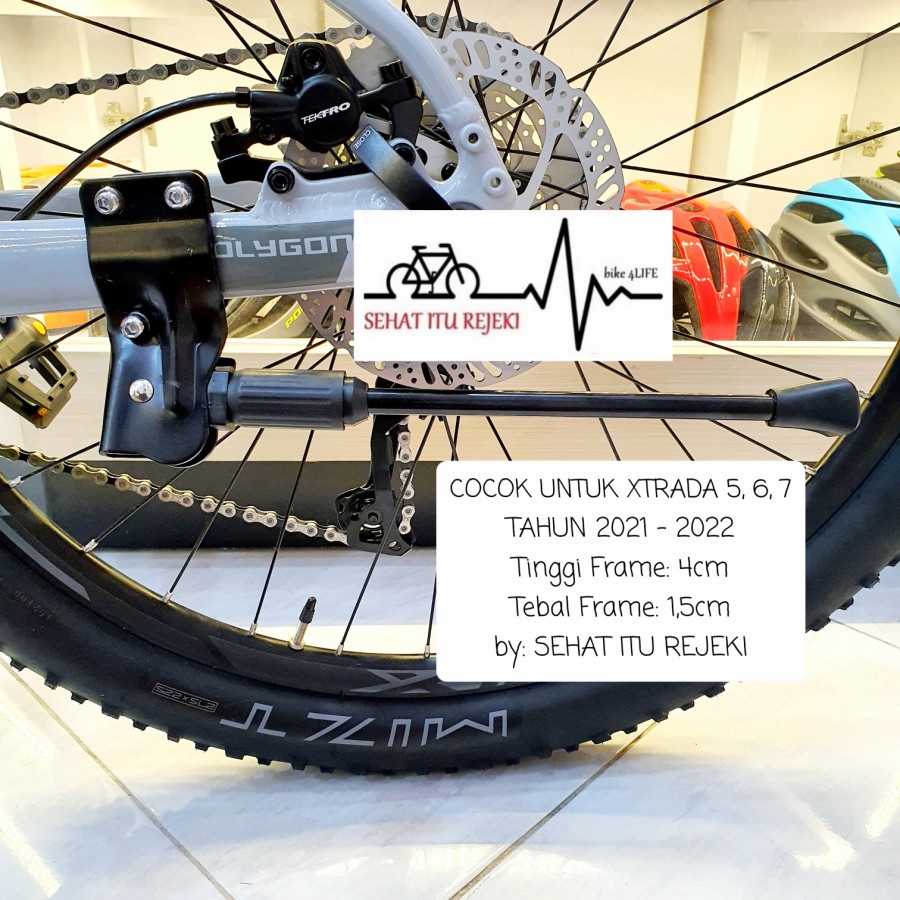 BIKE STAND | JAGANG SEPEDA POLYGON 27.5" MODEL JEPIT | BAHAN KUAT