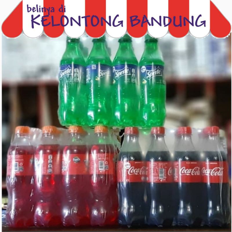 

Coca cola / Sprite / Fanta Botol Pet 390 ml dus box karton