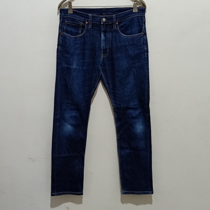 MUJI Jeans Japanese Brand Size 32(81cm) Slim fit Warna Blue Denim